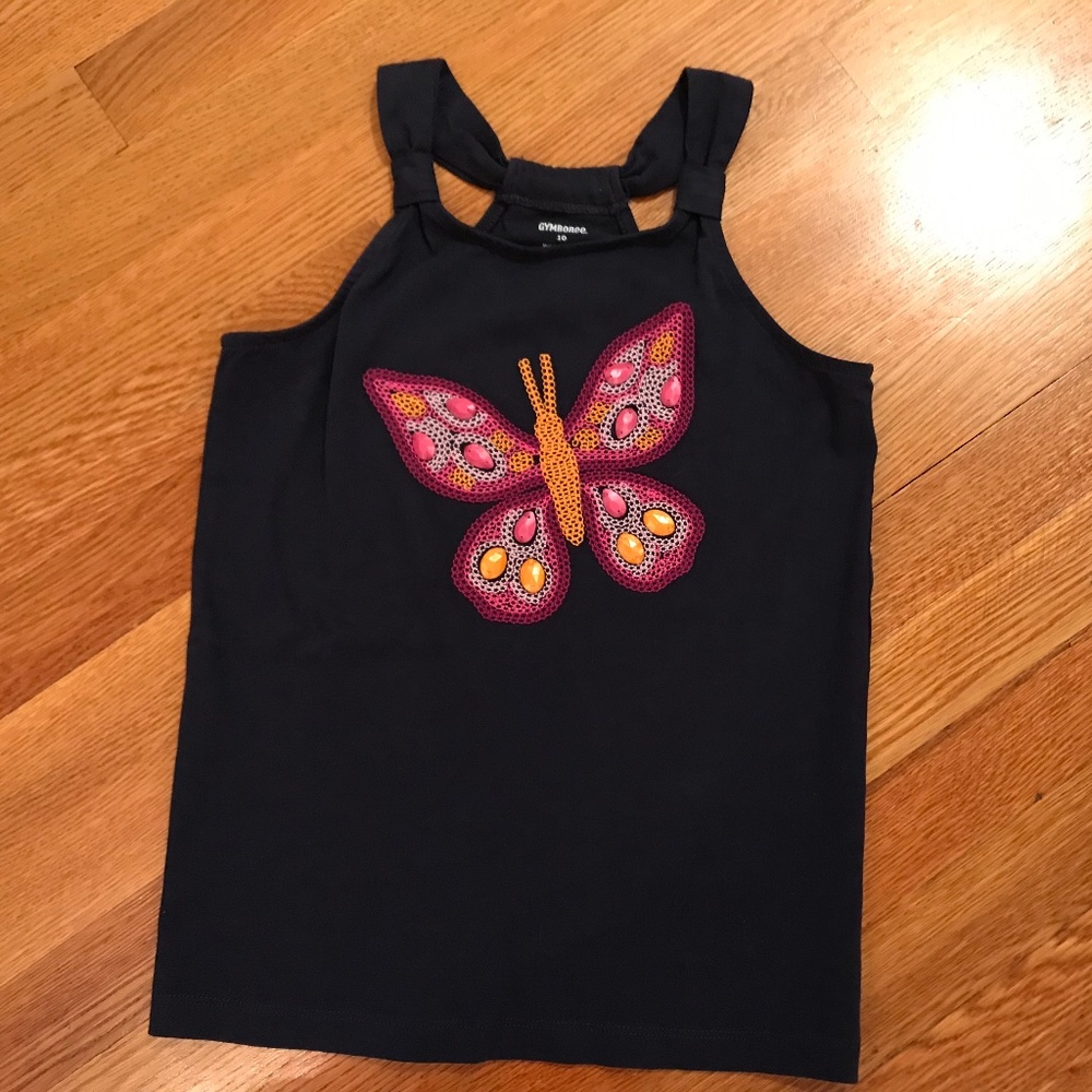 Gymboree Butterfly Tank Top Size 10